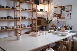 Visit a ceramicist's private atelier in Vallauris