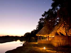 Camp at night