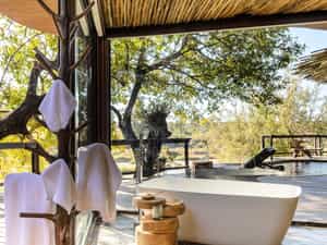 Singita Boulders Lodge - bathroom