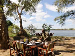Dining with a view!