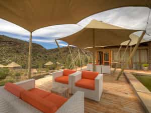Main lodge deck