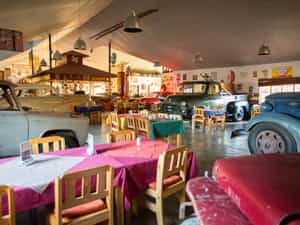 The restaurant of Canyon Roadhouse 