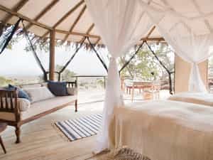 Each of Lamai's rooms is perfectly styled - both modern and very much Tanzanian. The magnificent views mean you can easily while away an afternoon just simply "being".