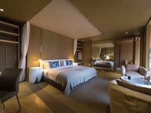 guest tent interior