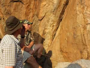 Immenhof has many attraction...one of them the Bushman Paintings