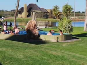 Swimming pool at Lapa Lange