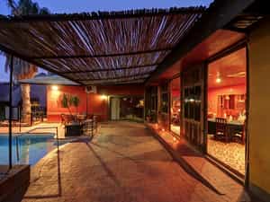 Dining area and veranda