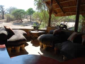 The view from your banda verandah.