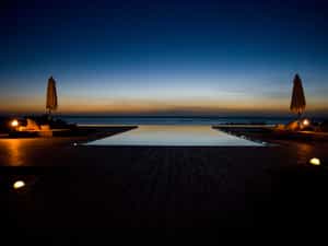 The picturesque infinity pool