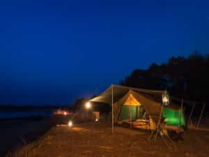 Sleeping under the stars