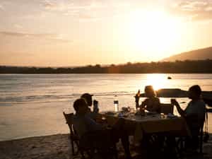 Bid farewell to another wonderful day on safari, watching the sun set over the Rufiji River.