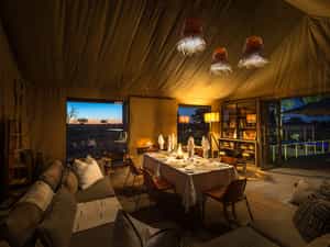 Indoor dining for cooler winter nights