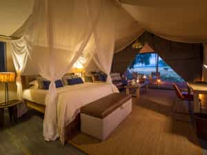Ruckomechi accommodates guests in 10 spacious en-suite tents