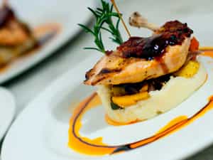 Fresh local ingredients combine to offer mouthwatering dishes