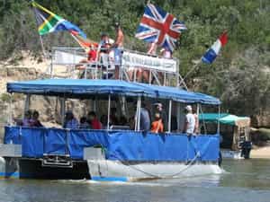 Take a leisure self cater cruise to the dunes or request cater for functions or groups. Also stop at river mouth to do a dune tour and sand sledding. Affordable and absolutely recommended.