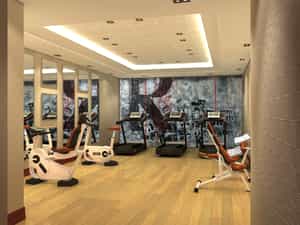 Enjoy a good work out after a busy day.