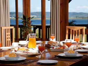 Mouth Watering Breakfasts with Spectacular views
