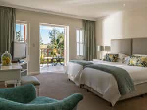 Approximately 32 square metres, overlooking the Outeniqua Mountains, Fancourt gardens or the Montagu golf course