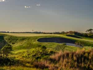 Par 4 10th hole 