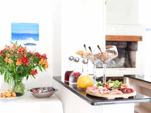Villa Blu breakfast room
