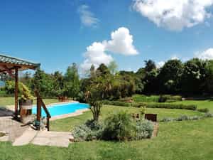 Surrounded by trees, the privacy and quietness ensures relaxation.