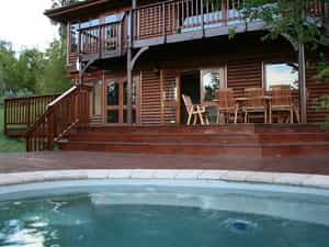 Cabin 16 - from pool