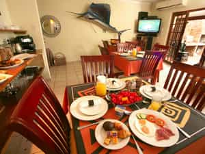 English and Continental Breakfast served in the dining room
