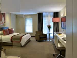 Spacious luxury bedrooms