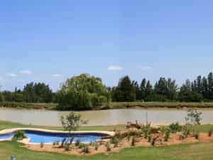 View from the double chalets