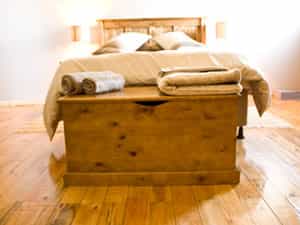 double chalet bed