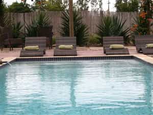 Sundeck area