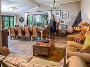 Interior of dining / lounge area