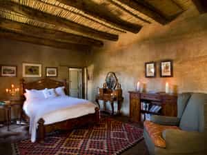 Elegant warmth in the generous rooms