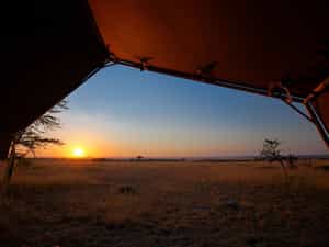 The stunning views of the Lamai from our camp