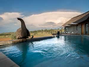 Mhondoro Game Lodge - Main lodge