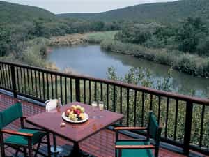 View from breakfast deck
