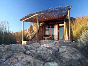 Deluxe Hut Exterior