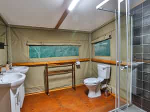 Safari Tent bathroom 