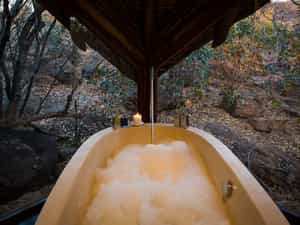 Honeymoon suite bathroom