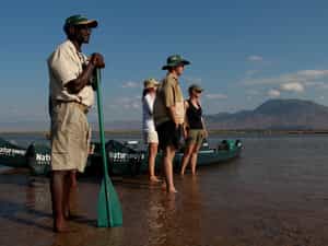 Pull over on a sandbank and have a wallow in the water and a bit of a rest.
