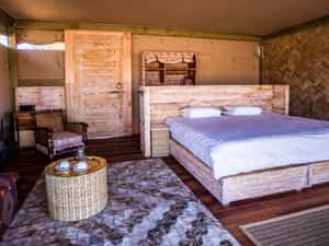 Spacious bedroom