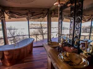 Bath with a view