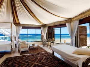 The top room in the Cliff Villa rated as one of the most romantic in Africa