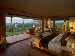 Large double ensuite tents