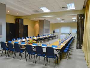 Conference facilities comprise of two 15-seater boardrooms and two conference rooms, seating 40 to 80 delegates. 