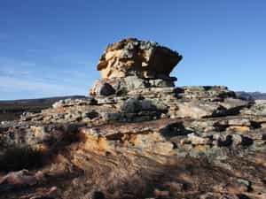 Amazing unique Rock formations define the landscape