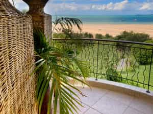 The courtyard suites have wide verandas facing the Vilanculos bay and Islands