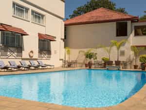 Guests can also relax by our pool after a hard day's work.