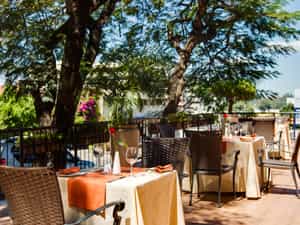 We have spacious, elegant and comfortable en-suite rooms with air-conditioning, Wi-Fi and a satellite TV. In fact, it is one of the most technologically-advanced hotels in the country.