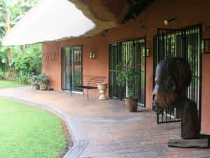The front of the house
